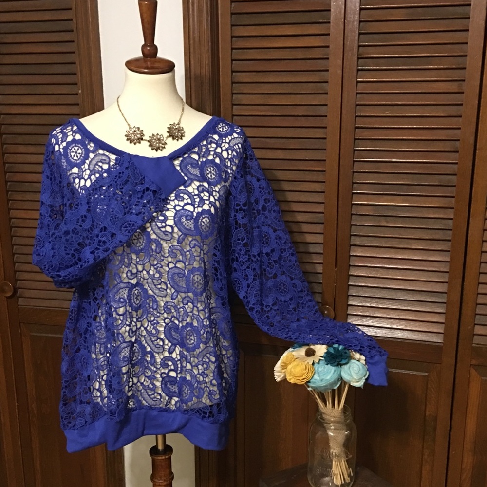Lane Bryant Lace Top